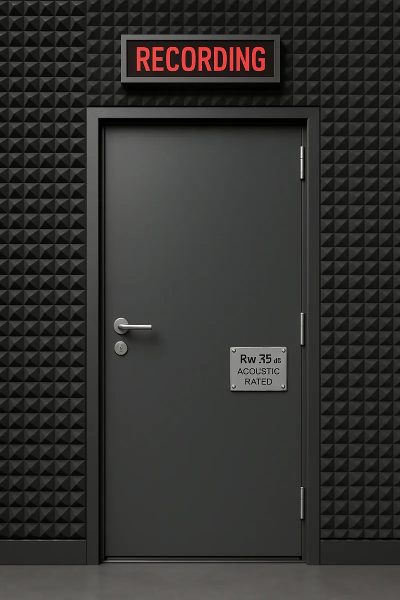 acoustic rated steel doors - professional steel doors available in bury from UK manufacturers