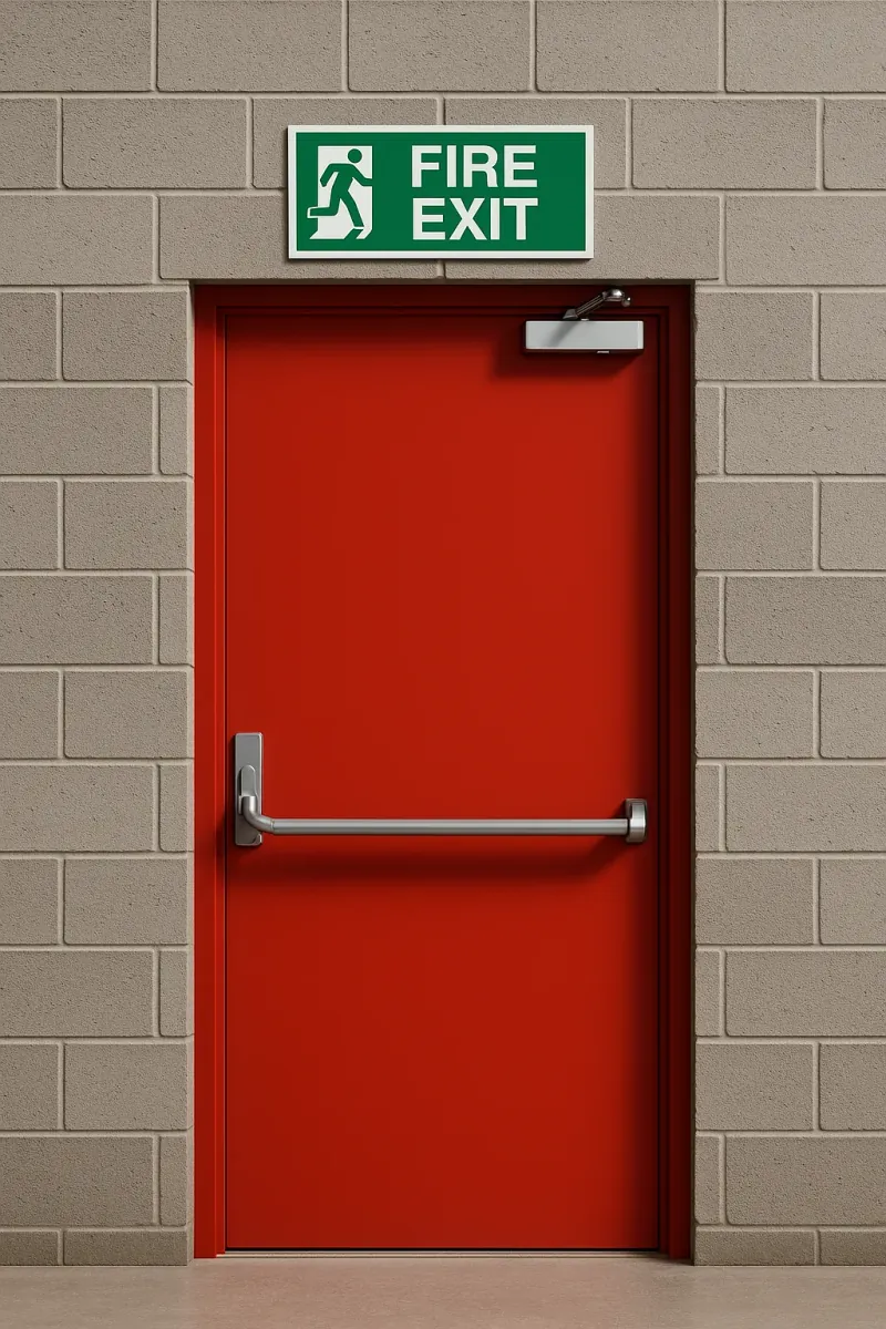 fire exits - professional steel doors available in bury from UK manufacturers